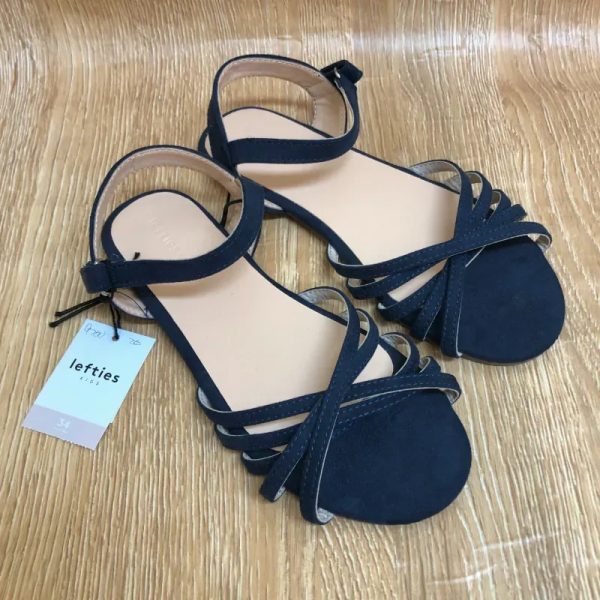 Sandalias color azul oscuro