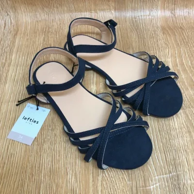 Sandalias color azul oscuro