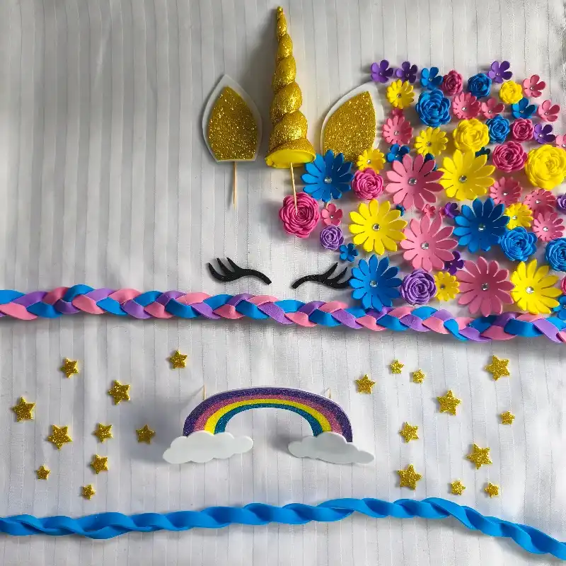 Cake topper (Unicornio)