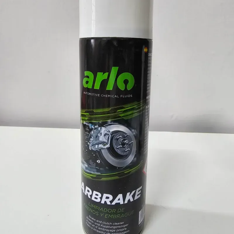 LIMPIADOR FRENOS Y EMBRAGUE ARBRAKE 500ml. Eliminar grasas, polvos de amianto y residuos de metal.