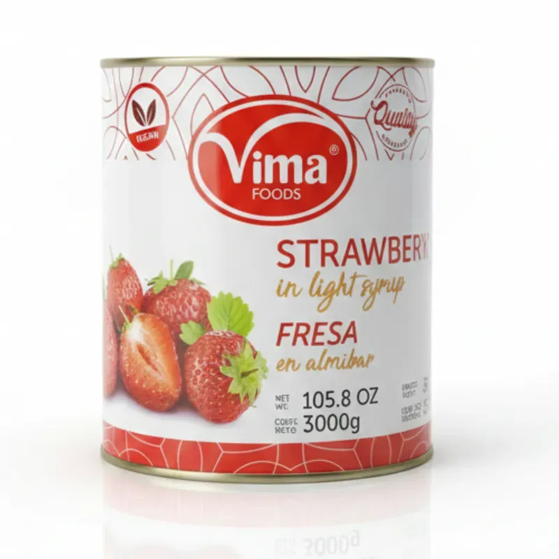 Fresas en Almíbar VIMA Foods - Lata 3000g