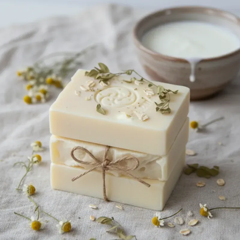 Jabón de leche de cabra