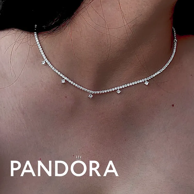 Gargantilla Gotas Brillantes Pandora