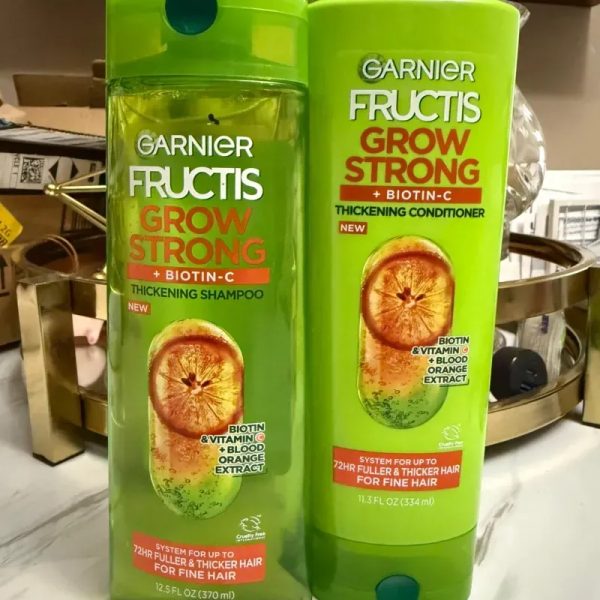 ✨Set de shampoo y acondicionador de Garnier Fructis Grow Strong