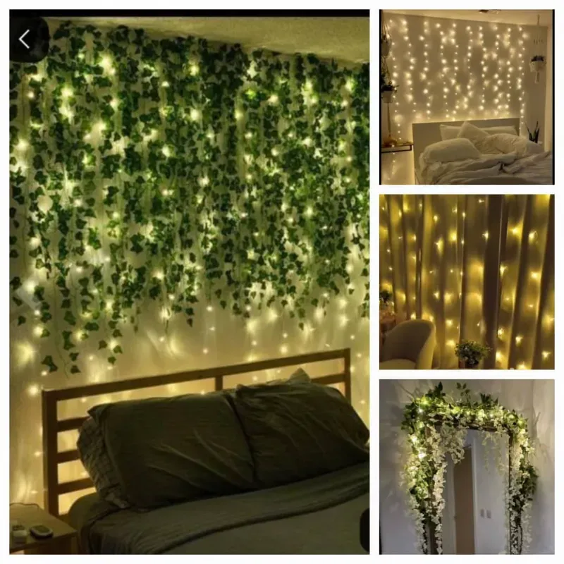 Cortina de luces les 2m*3m