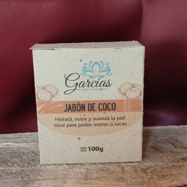 Jabón de coco 100g