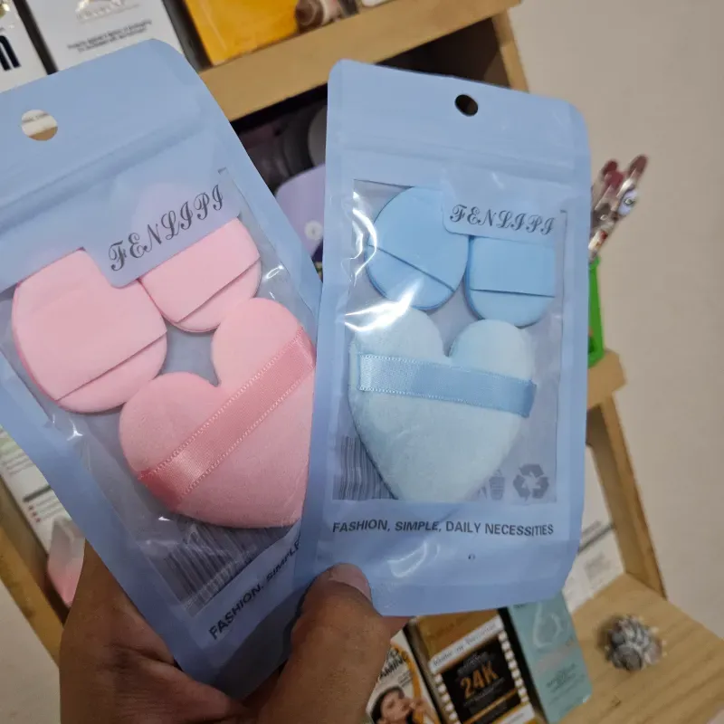 Mota Corazón + 2 Esponjas de dedo