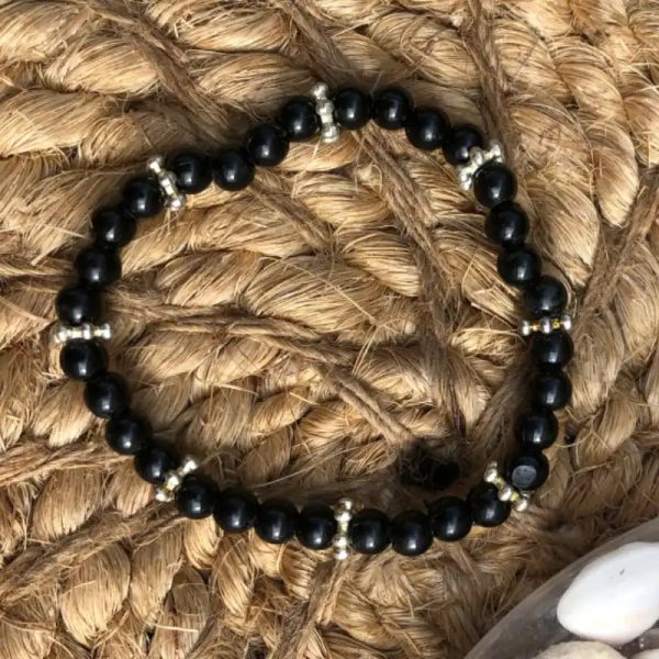 Pulsera de perlas plásticas #5