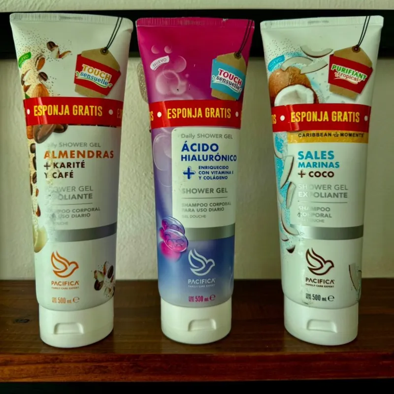 Gel de baño 500 ml + esponja