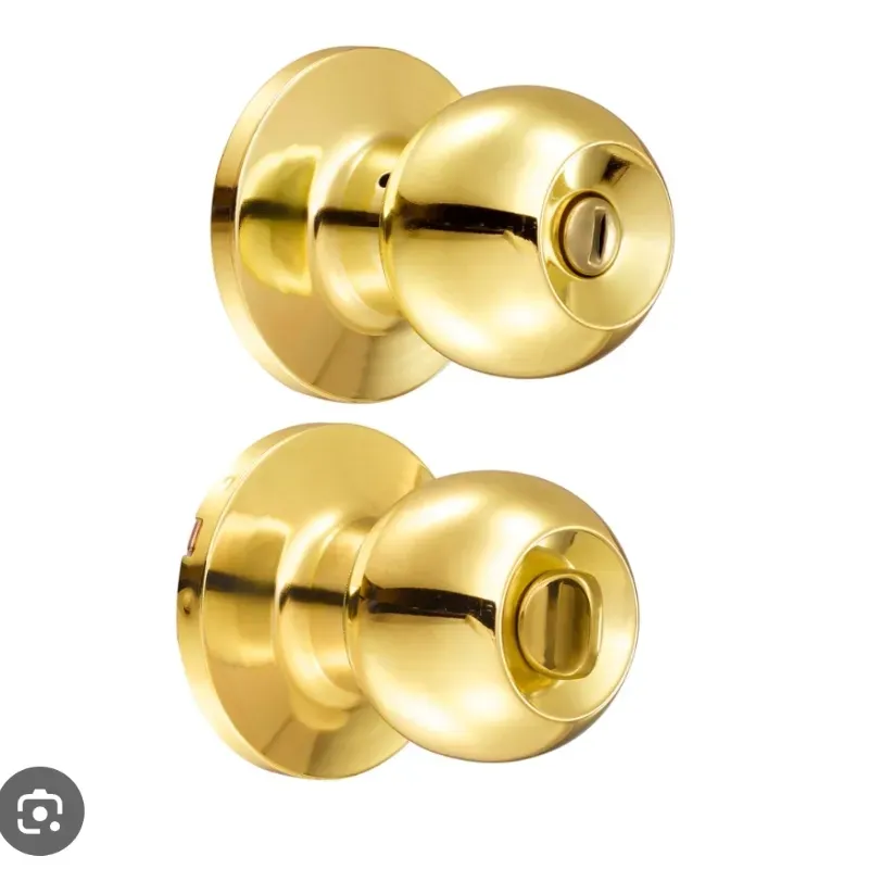 Picaporte p/baño, dorado (39POP)