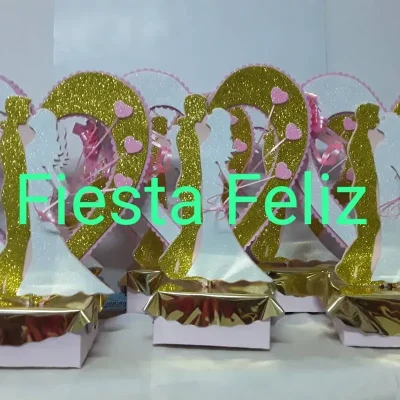 Centro de mesa de 15