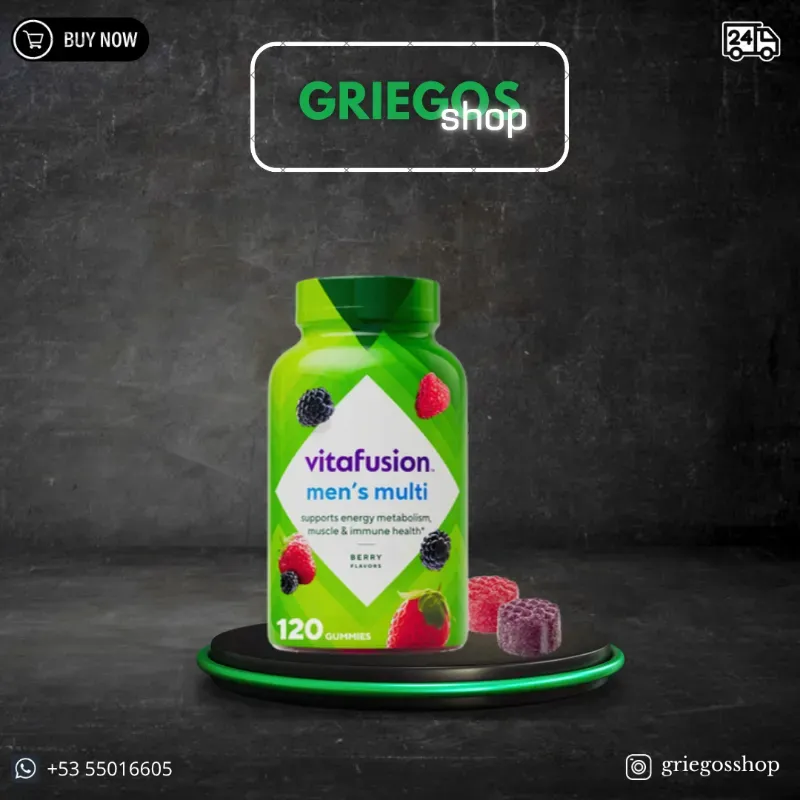 Multivitaminico | Vita Fusion | Para Hombres | 120 gomitas