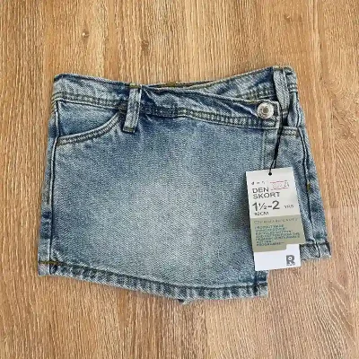 Saya short de mezclilla