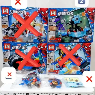 LEGO SPIDERMAN CAJA MEDIANA