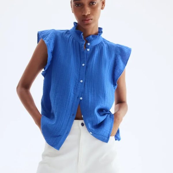 Blusa azul H&M