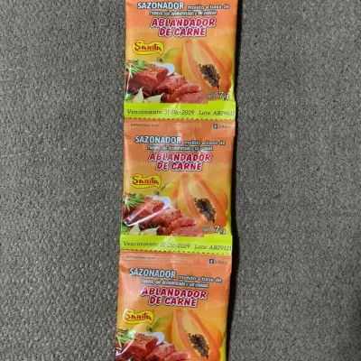 Sazón ablandador de carne x 3