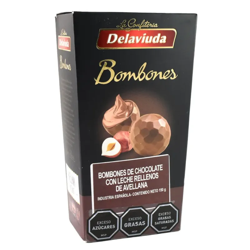 Bombones de Chocolate con Avellana DELAVIUDA