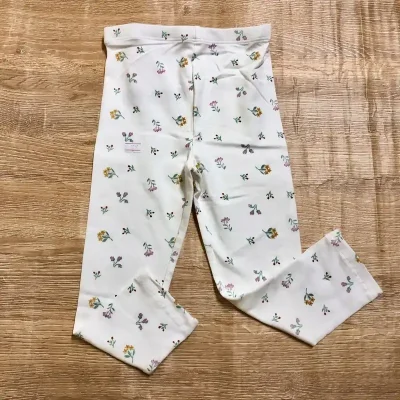 Legging con flores de colores