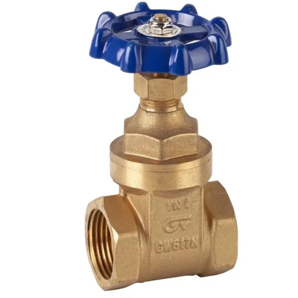 Llave de paso de aciento bronce 1 1/2