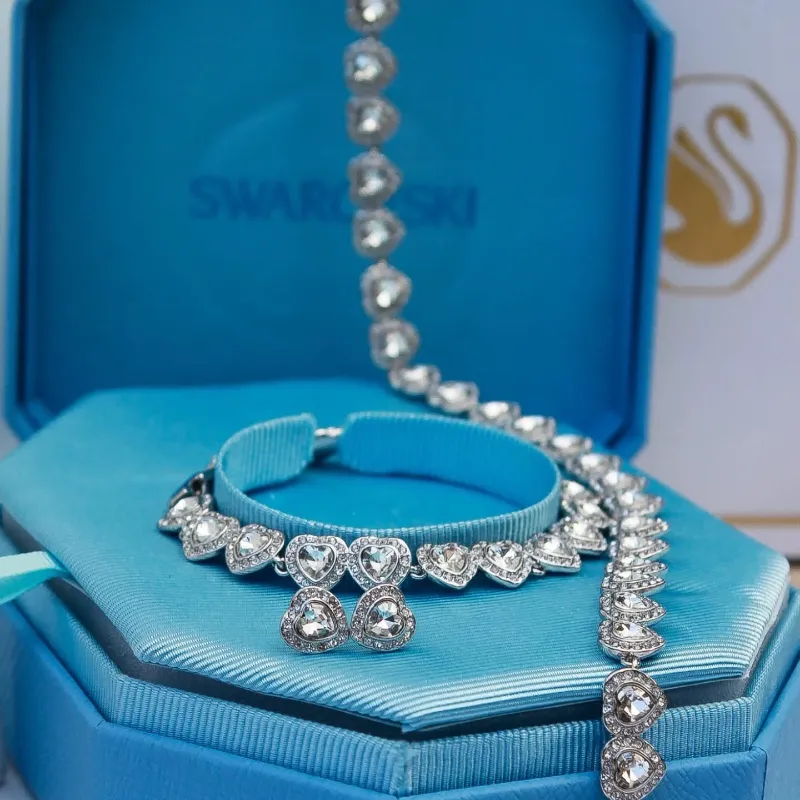 ✨ Set Swarovski original inspirado en el estilo de Ariana Grande ✨