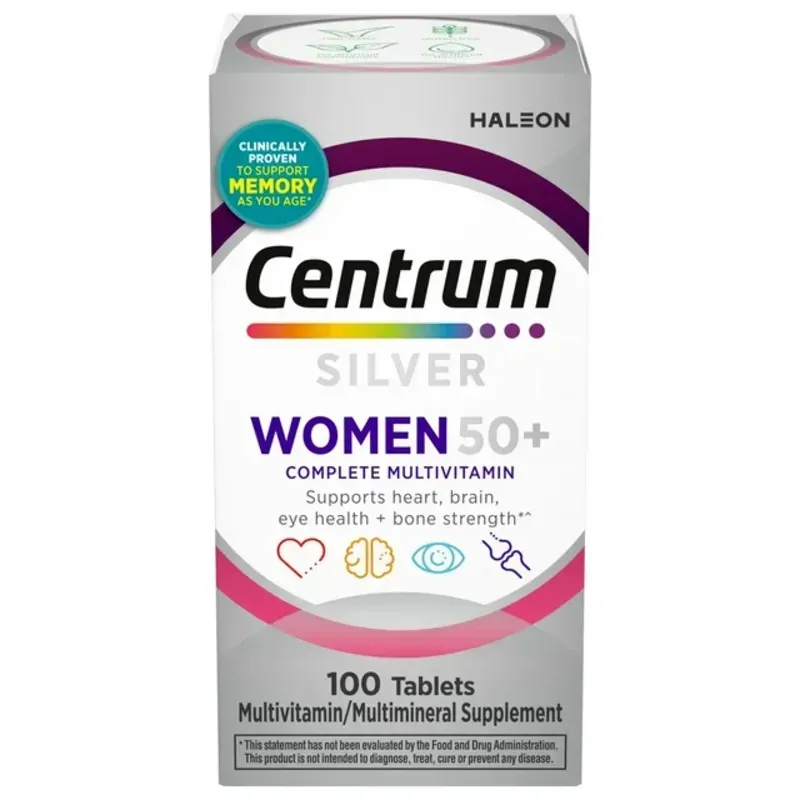 Multivitamina Centrum Mujer 50+ 100 Tabletas