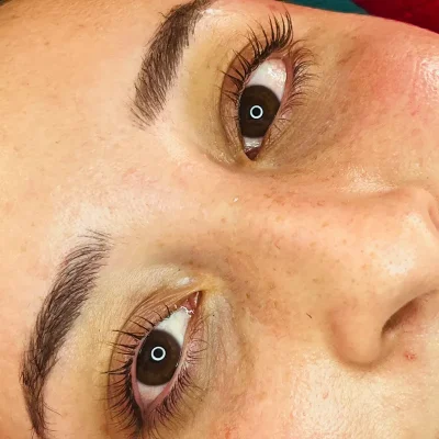 Lifting de pestañas Con tinte