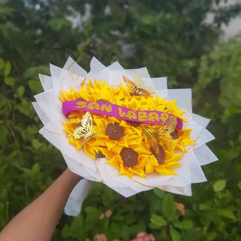 Ramo de 16 girasoles