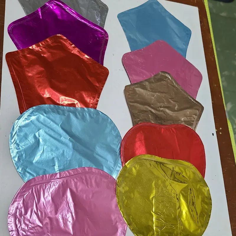 Corazones y estrellas de 5"