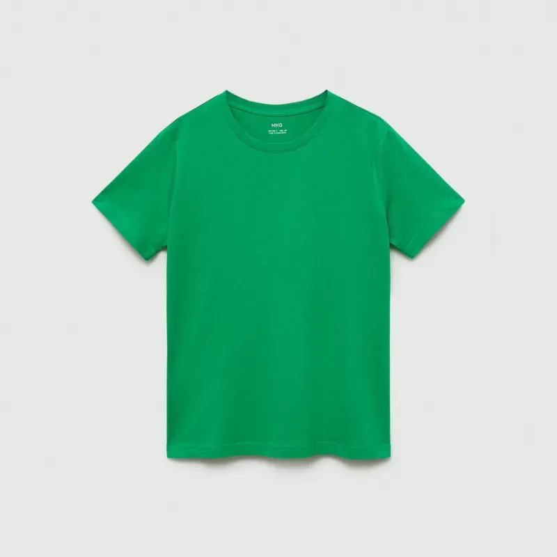 Camiseta algodón manga corta