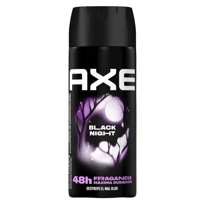 Spray Corporal Antitranspirante Black Night