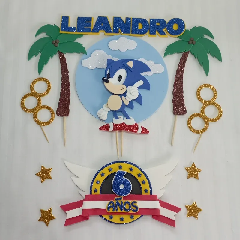 Cake topper (Sonic)