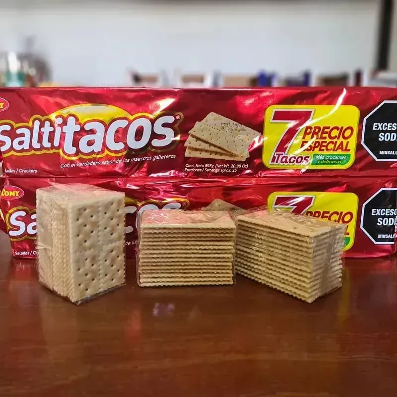 Paquete de galletas de soda