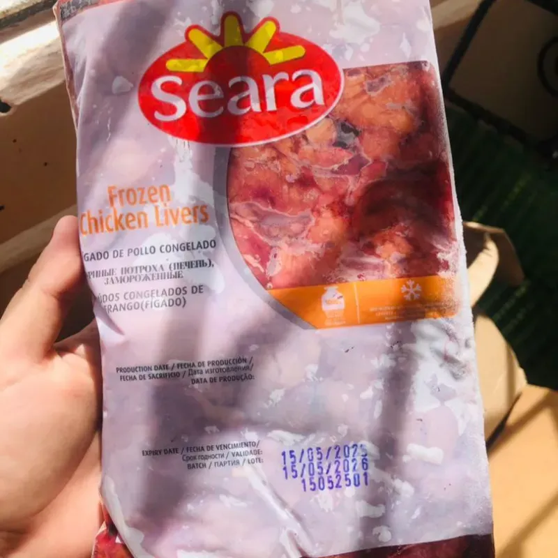 Higado de pollo 1kg