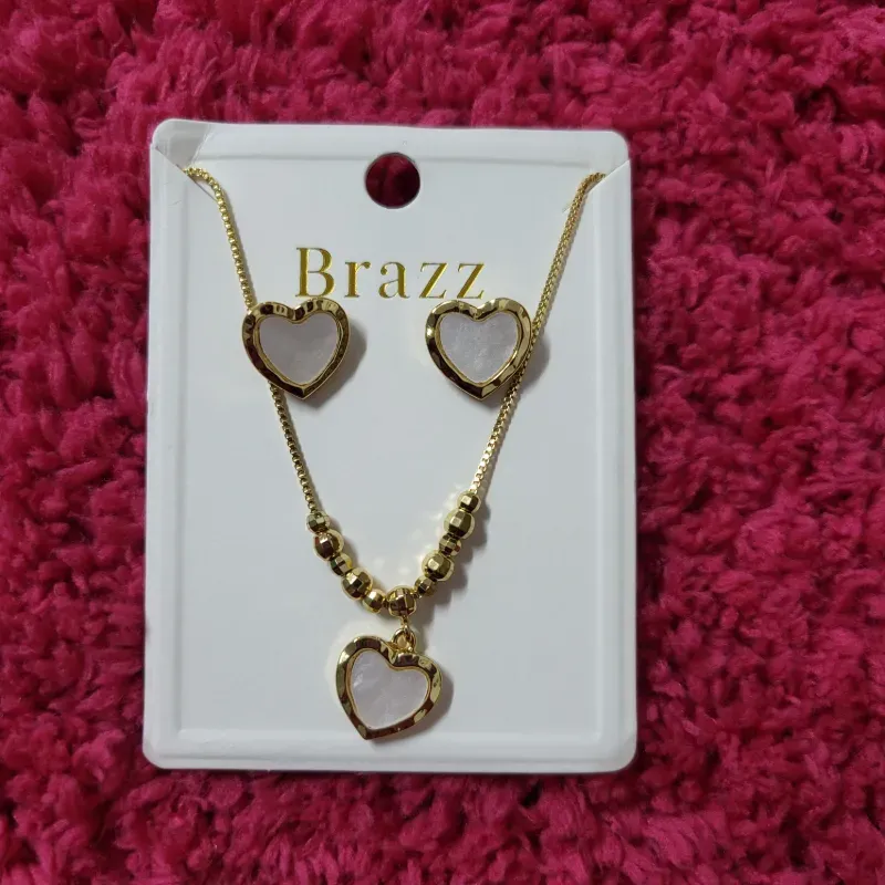 Set de cadena y aretes