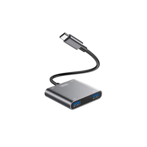 Adaptador Tipo C Xo-HUB012A 4 En 1