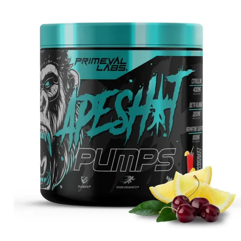 Pre entreno Apeshit para hombres y mujeres | Sin cafeína 40 Servicios