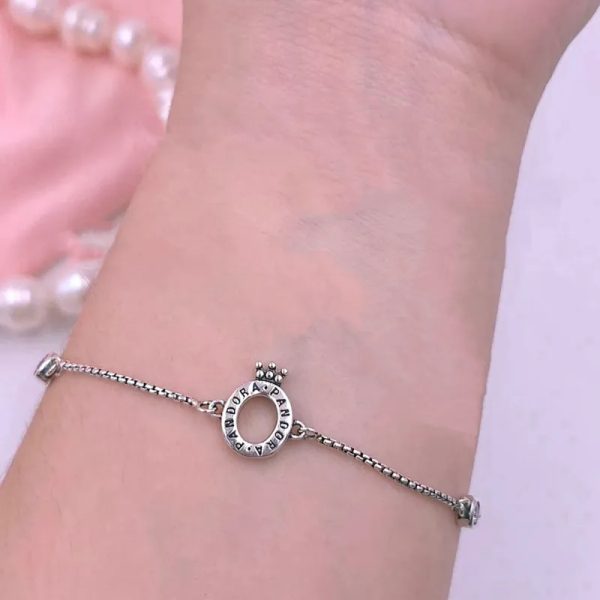 Pulsera corona ajustable