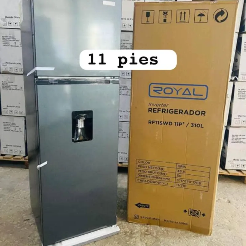 Refrigerador 11 pies Royal  Con dispensador
