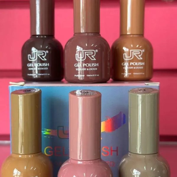 Esmaltes semipermanentes JR 15 ml