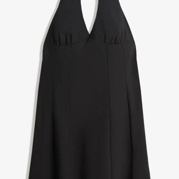 Vestido mini halter