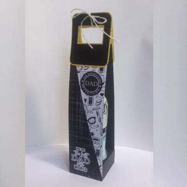 1 pc. Caja negra para cerveza.