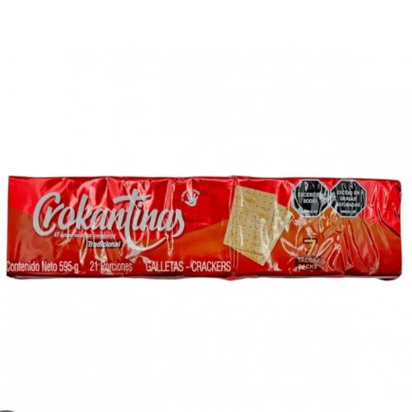 Galleta saladas Crokantina 7 tacos
