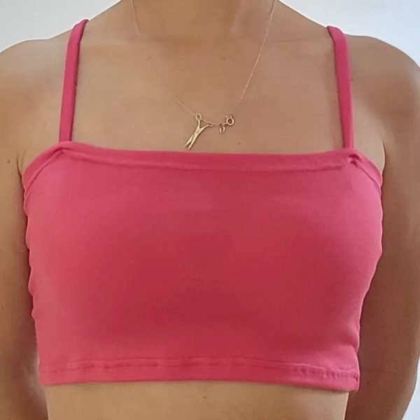 TOP SENCILLO ROSADO
