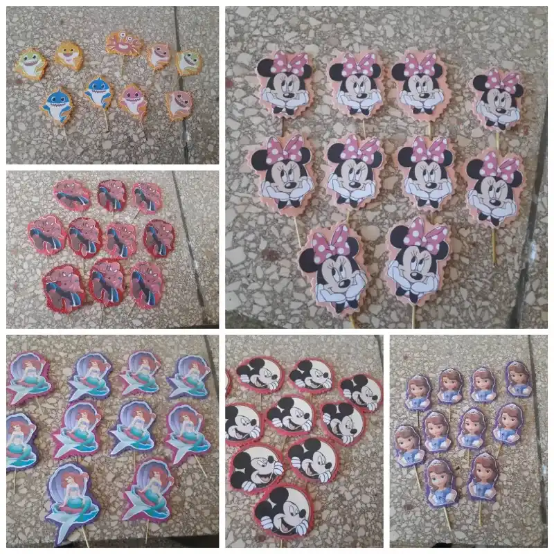 Adornos para ponqué