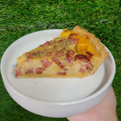 Cuña de Tarta salada de Jamón