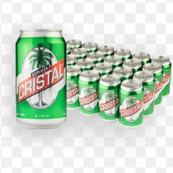 Cerveza Cristal 4.9 grados Caja de 24 uds x 333 ML
