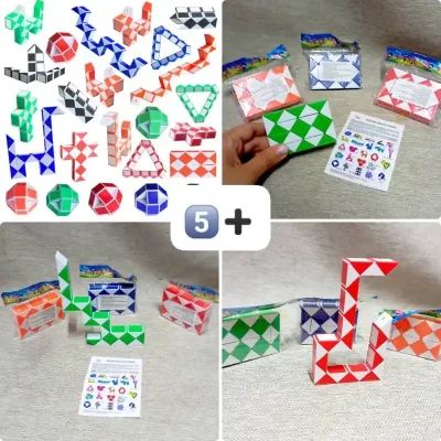 CUBO RUBIK SERPIENTE GRANDE IMPORTADO