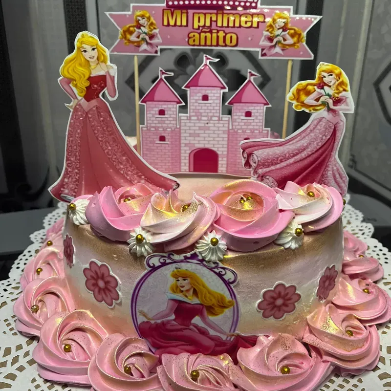 Cake temática de La Bella Durmiente