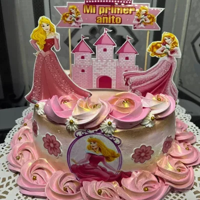 Cake temática de La Bella Durmiente