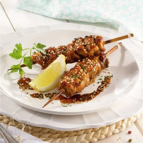 Brochetas a la Miel
